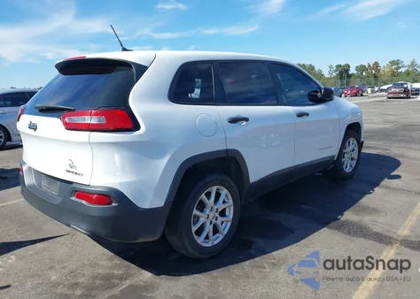 2015 Jeep Cherokee Sport из США, поврежденный, VIN 1C4PJLAB9FW566712